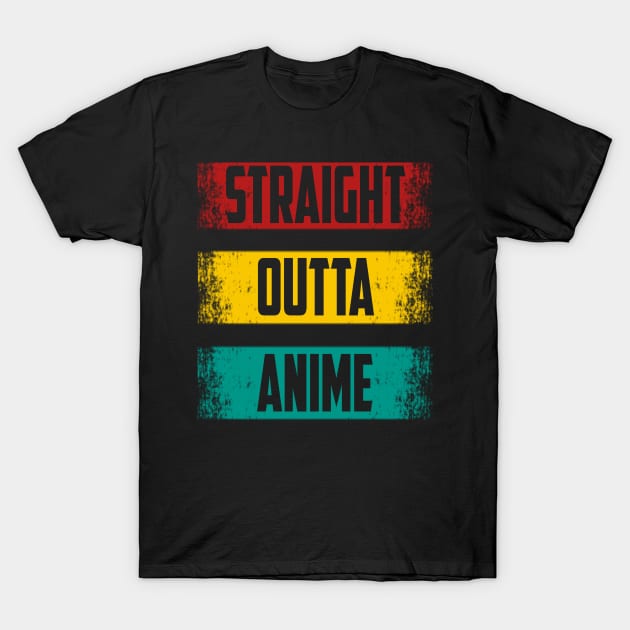 Straight Outta Anime T-Shirt by SilverTee